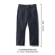 SIMWOOD/簡(jiǎn)木丹寧LS07寬松直筒14.3盎司赤耳原色牛仔褲SO230028OW 水洗原色藍【常規褲長(cháng)】養?？?32 (建議146-155斤)