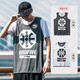 李寧（LI-NING）運動(dòng)背心男式街頭聯(lián)賽比賽服反伍系列寬松百搭背心