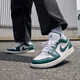 耐克（NIKE）官方男鞋 AIR JORDAN 1 LOW SE AJ1運(yùn)動(dòng)籃球鞋氧化綠休閑鞋 FQ7687-300 42