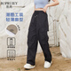 帛芮工裝褲女2025款夏季戶外運動沖鋒褲直筒束腳情侶傘兵休閑褲女