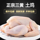 博多客新鮮三黃雞 雞肉新鮮 農(nóng)家土雞現(xiàn)殺冷凍笨雞整只白條雞生雞肉草雞 三黃雞700-750g/只2只