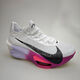 CLENIKEED跑鞋莆田碳板 Alphafly 3專(zhuān)業(yè)馬拉松運動(dòng)跑步三氣墊阿爾法3代跑鞋 阿爾法0.3 白紫 偏小買(mǎi)大一碼 43