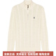 Polo Ralph Lauren拉夫勞倫休閑百搭春秋款純色小馬刺繡長袖·針織衫男款白色 白色 M