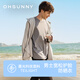 OhSunny防曬衣男護(hù)臉外套男透氣速干防紫外線連帽 SMC5M165E 暗夜黑 L