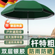 JCZS德國(guó)品牌太陽(yáng)傘大型擺攤傘戶外傘商鋪庭院折疊專用大傘防風(fēng)地?cái)傉?【雙層傘面】寶藍(lán)2米加厚牛津銀a