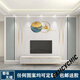 FANCYCHIC定制電視背景墻壁畫(huà)現代簡(jiǎn)約客廳3D立體壁紙北歐輕奢墻紙影視墻布 A款 無(wú)縫珠光水晶布/1平方