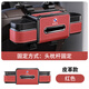 立木泰寶馬3/5系7系車(chē)載椅背收納盒X1X3X4X5X7汽車(chē)置物掛鉤紙巾盒水杯架 寶馬椅背收納盒紅色 皮革款-帶標