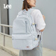 LEE雙肩包女大容量通勤背包2025新款初中生高中生書(shū)包男大學(xué)生登山包 糖果藍