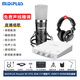 midiplus Routist R2 GEN II迷笛聲卡外置電腦主播連麥K歌設備手機OTG直播套裝游戲解說(shuō)電臺小說(shuō)錄音全套 配得勝PC-K600電容麥克風(fēng)套裝（1對1精調）