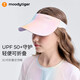 moodytiger兒童空頂帽防曬帽夏季男女童3D可折疊輕便遮陽太陽帽運動棒球帽子