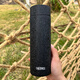 膳魔師（THERMOS）香港直郵純鈦抗菌保溫杯智能顯溫雙層商務(wù)茶水分離便攜車(chē)載水杯子 玄石黑-420ml