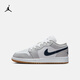耐克（NIKE）Jordan官方耐克喬丹男女童大童輕便AJ1板鞋秋季低幫運(yùn)動(dòng)鞋553560 146白/深藏青/淺灰/橡皮中褐 39