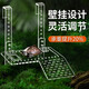 米聆烏龜高水位亞克力曬臺(tái)魚缸烏龜曬背爬臺(tái)龜缸造景浮島烏龜休息平臺(tái) 亞克力掛鉤曬臺(tái)小號(hào)+送龜糧