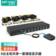 邁拓維矩MT-801UK 8進1出KVM切換器8口手動USB多電腦鼠鍵共享器 配線桌面遙控器機架式 機器+8條1.5米專用線