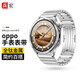 兵宏適用oppo watch x2/Sport手表表帶一加手表2鈦金屬表帶OPPO watch x2/4pro手表表帶商務男士夏季 全鈦金屬【銀色】一株快拆款 22mm接口通用