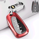 雪佛蘭車(chē)鑰匙包套科魯茲科魯澤RS創(chuàng  )酷邁銳寶賽歐3樂(lè )風(fēng)景程改裝遙控器鑰匙殼男女鎖匙扣掛內飾品 B款智能【紅色+金屬扣】 汽車(chē)用品配件 功能小件