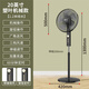 駱駝（CAMEL）駱駝電風(fēng)扇落地扇家用宿舍遙控臺式扇學(xué)生搖頭靜音立式落地包郵 20英寸機(jī)械塑葉【重底盤】 原機(jī)1.3米電源線