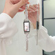 小米芯2025新款女生9pro智能手環(huán)情侶來(lái)電消息提醒測(cè)血壓心率血氧睡眠監(jiān)測(cè)男計(jì)步運(yùn)動(dòng)手環(huán)微信QQ提醒 鋯石-小銀穗