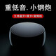 ROBERILLINE德國藍牙音箱無(wú)線(xiàn)迷你小型音響重低音高音質(zhì)便攜式鋼炮家用低音炮 鏡面黑