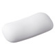 SANWA SUPPLY 人體工學(xué)果凍硅膠腕托 鼠標(biāo)墊護(hù)腕 純色手腕墊手托 柔軟可水洗 游戲辦公 W 白色