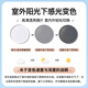 堡萊斯高清防藍光防霧變色近視眼鏡片兩片裝1.71 1.74 1.74防藍光變灰色【0-1200度】 兩片裝