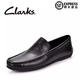 Clarks其樂(lè )男鞋新款豆豆鞋牛皮軟底休閑男士皮鞋平底舒適樂(lè )福鞋 黑色 41
