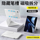 太空石適用華為matepadair12保護套2024/25款平板保護殼12英寸面板可拆分帶筆槽全包保護超薄防摔磁吸 【羽紗白】Y型支撐·磁吸拆分·超強防彎·送鋼化膜 華為MatePadair【2024