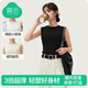 簡(jiǎn)云吊帶背心女莫代爾棉無(wú)袖t恤內(nèi)搭修身打底衫可外穿薄款上衣夏季