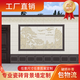 影壁墻迎客松壁畫(huà)別墅庭院造型磚戶(hù)外圍墻單色壁畫(huà)瓷磚農村迎門(mén)墻 款式一 平面亮光0.01平方
