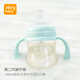jerrybaby新生兒ppsu奶瓶嬰兒奶瓶陶瓷重力球吸管耐摔寬口徑大寶寶防脹防嗆 清綠 180ml