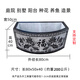 奧亞森仿古青石水缸半橢圓形流水槽庭院戶(hù)外養(yǎng)魚(yú)池扇形壁盆擺件大小花盆 經(jīng)典款80cm室內(nèi)陽(yáng)臺(tái)