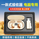 博音臺(tái)式電腦無線耳機(jī)專用藍(lán)牙筆記本電腦耳機(jī)麥克風(fēng)二合一手機(jī)通usb的接收器 超清通話【二代自然膚】臺(tái)式電腦