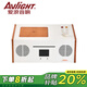 愛(ài)浪（Avlight）家用復古高保真cd音響一體機無(wú)線(xiàn)藍牙hifi音箱CD播放機臺式木質(zhì)FM收音機升級桌面床頭柜音響  【愛(ài)浪CD音響米白色】