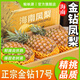 鯨蚨源正宗海南金鉆鳳梨17號(hào)手撕無(wú)眼菠蘿新鮮水果特產(chǎn)禮盒整箱 5斤精選果