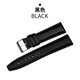 代用萬(wàn)國原裝真皮 手表帶 康卡斯飛行員20 21 22MM復古針扣手鏈 黑色羊皮銀扣 20mm