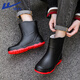 回力雨鞋男短筒防滑防水鞋戶(hù)外洗車(chē)外賣(mài)騎手釣魚(yú)耐磨雨靴套鞋5388紅41
