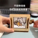 線條小狗轉(zhuǎn)動打屁屁股搖搖樂diy創(chuàng)意解壓發(fā)泄小玩具桌面裝飾擺件 線條小狗搖搖樂【1個】