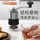OIMG磨藥器藥片研磨器磨粉碾藥搗藥物藥丸嬰兒中西壓粉碎超細手動(dòng)碾子 304鋼手搖磨豆神器【銀色】