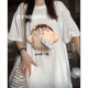 何佳功小丑魚3D抽紙T恤 短袖搞怪衣服男女可以放紙巾可愛【隨身帶紙】 阿呆3D抽紙*短袖T恤*麣鸞麣鸞 S