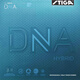 斯帝卡（Stiga）DNA膠皮乒乓球拍反膠套膠澀性pro粘性赤龍粘套金龍混動(dòng)白金版專(zhuān)業(yè) DNA混動(dòng)M【紅色】【硬度:中】