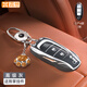 霞想東風(fēng)日產(chǎn)軒逸鑰匙套天籟逍客奇駿14代汽車(chē)騏達經(jīng)典車(chē)扣殼適用25款 日產(chǎn)A款3鍵【深空灰】+鑰匙扣