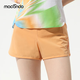 馬孔多（macondo）女子2.5英寸短褲有內襯 涼感吸收速干運動(dòng)褲防水手機倉彩色反光標 桃子果凍 L 【115-130斤】