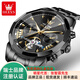 歐利時(shí)瑞士品牌2025新款全自動(dòng)機(jī)械表男多功能高端商務(wù)男士手表品牌正品 鋼帶全黑男