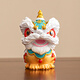 赟婭國潮醒獅招財茶寵文創(chuàng)工藝品桌面擺件喬遷開業(yè)生日禮物高檔伴手禮 醒獅-青頭