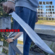 美克杰花梨木柄軌道鋼一體唐橫刀戶外車載防身武術(shù)大刀真合法未開刃 花梨木手柄【屠龍雙槽】60厘米 50cm