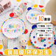 威爾基一次性餐盤生日餐具套裝派對(duì)場(chǎng)景布置兒童蛋糕碟子周歲卡通紙杯 （7寸餐盤+9寸餐盤+紙杯）各10個(gè)