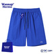 WASSUP HERMU冰絲短褲男夏季薄款速干戶(hù)外梭織沙灘運動(dòng)港風(fēng)休閑潮流直筒五分褲 藍色 XL （推薦116-128斤）
