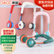 斯圖（sitoo）2025新款小風扇電扇掛脖風扇無葉風扇長續(xù)航便攜折疊迷你戶外運動USB充電學生兒童 柔霧粉