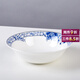 煜乾湯碗斗笠碗沙拉碗大號單個(gè)簡(jiǎn)約骨瓷景德鎮韓式創(chuàng  )意青花瓷釉中彩