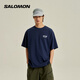 薩洛蒙（Salomon）男款 戶外運(yùn)動(dòng)潮流都市風(fēng)尚山野型格短袖T恤 LINK GRAPHIC SS 藏青色C28091 L
